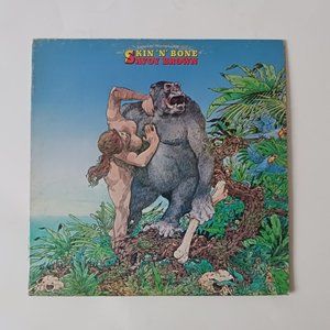 Vintage Savoy Brown Skin 'N' Bone vinyl record, 1976 first pressing, original